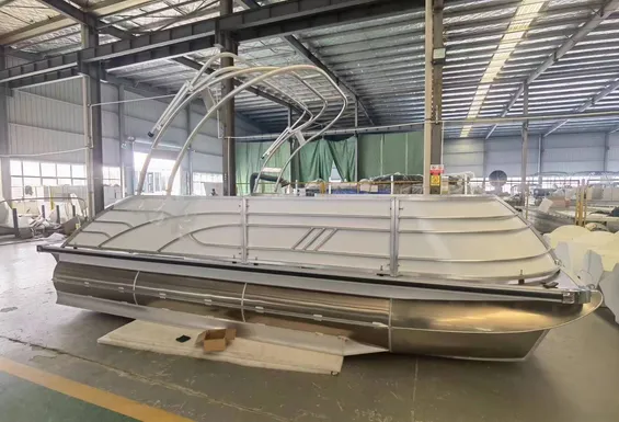 Factory built boat